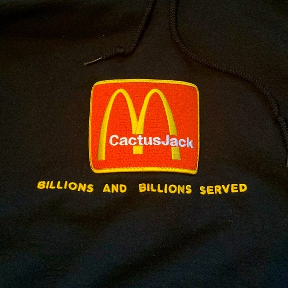 Trendy Clothes Cactus Jack Sweatshirt Mcdonald's Travis Scott
